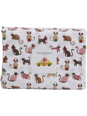 CYNTHIA ROWLEY New York Cats KING Sheet Set